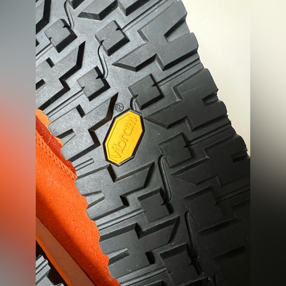 Vintage Asolo Classic Women's Sz US 7.5 Hiking Trail Mountain Shoes Orange - Picture 5 of 16